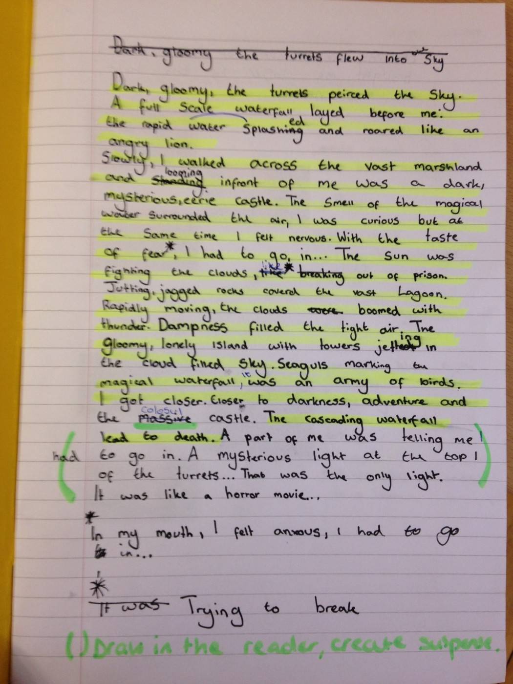essay for primary school