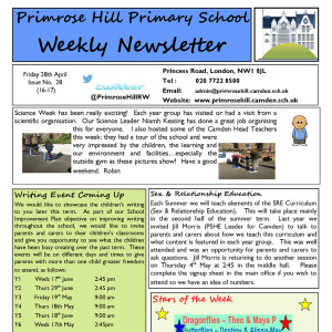 newsletter for school