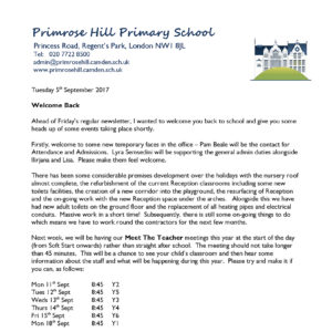 back to school letter from teacher